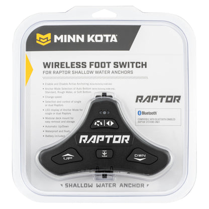 MINN KOTA 1810258 Minn Kota 1810258 RAPTOR BLUETOOTH WIRELSS FOOTSWITCH