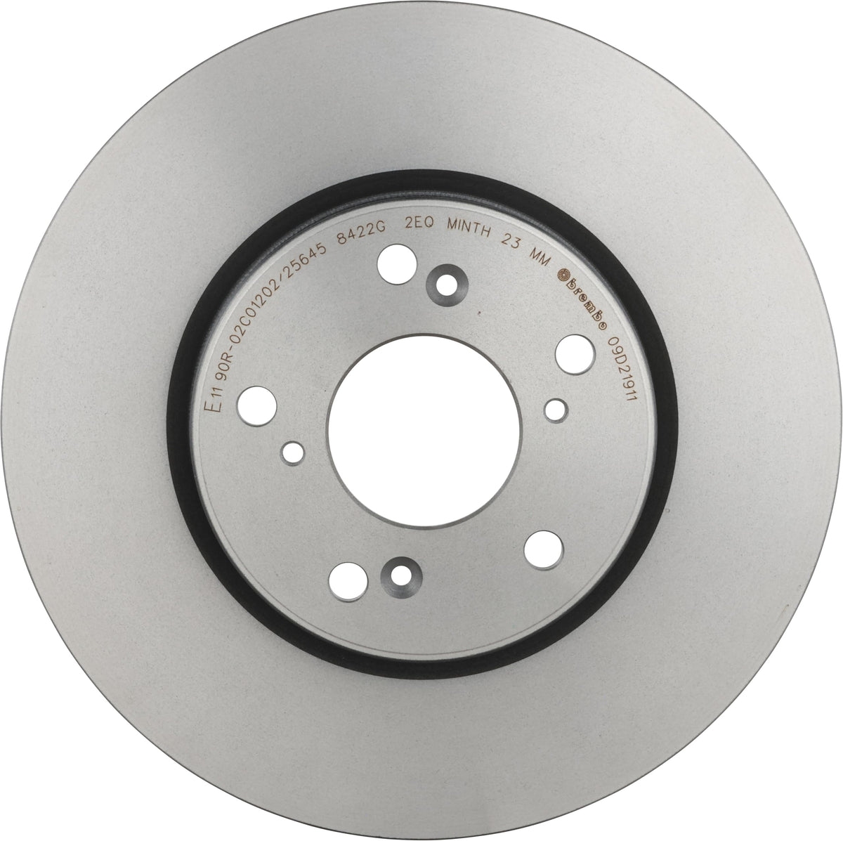 Brembo 09.D219.11 UV Coated vented Brake Rotor HONDA OE#