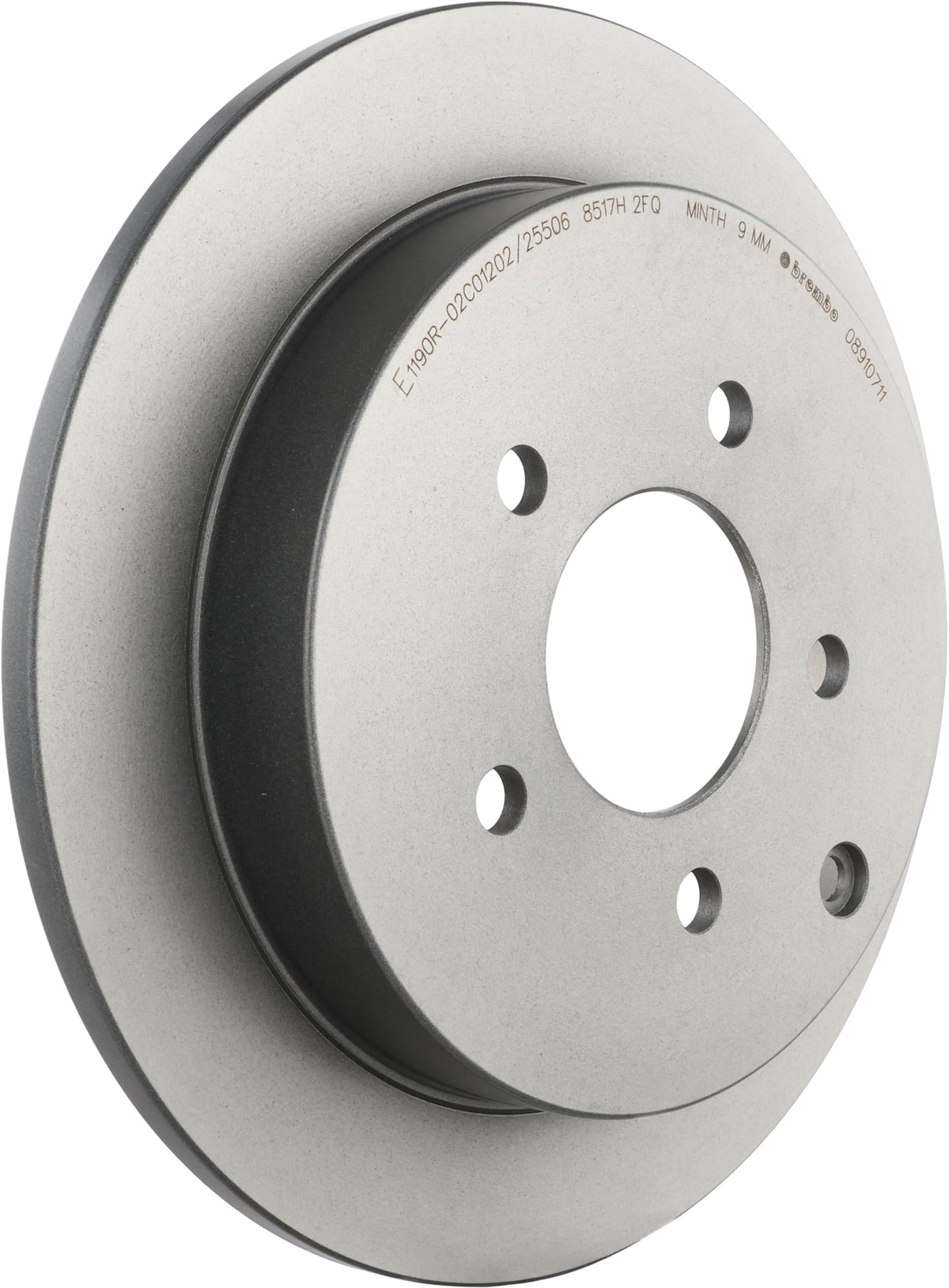 BREMBO 08.9107.11 Brembo 08.9107.11 UV Coated solid Rear Brake Rotor CHEVROLET OE# 18060646