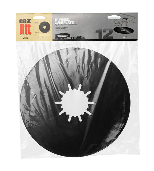 CAMCO 44674 Camco EAZ-Lift 12” Camper/RV 5th Wheel Lube Plate - Features No Tool Installation & Protects 5th Wheel Trailer against Friction and Wear - Crafted of Wear-Resistant Plastic (44674)