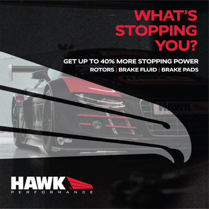 Hawk HTC5357 Performance Cross-Drilled and Slotted Talon
