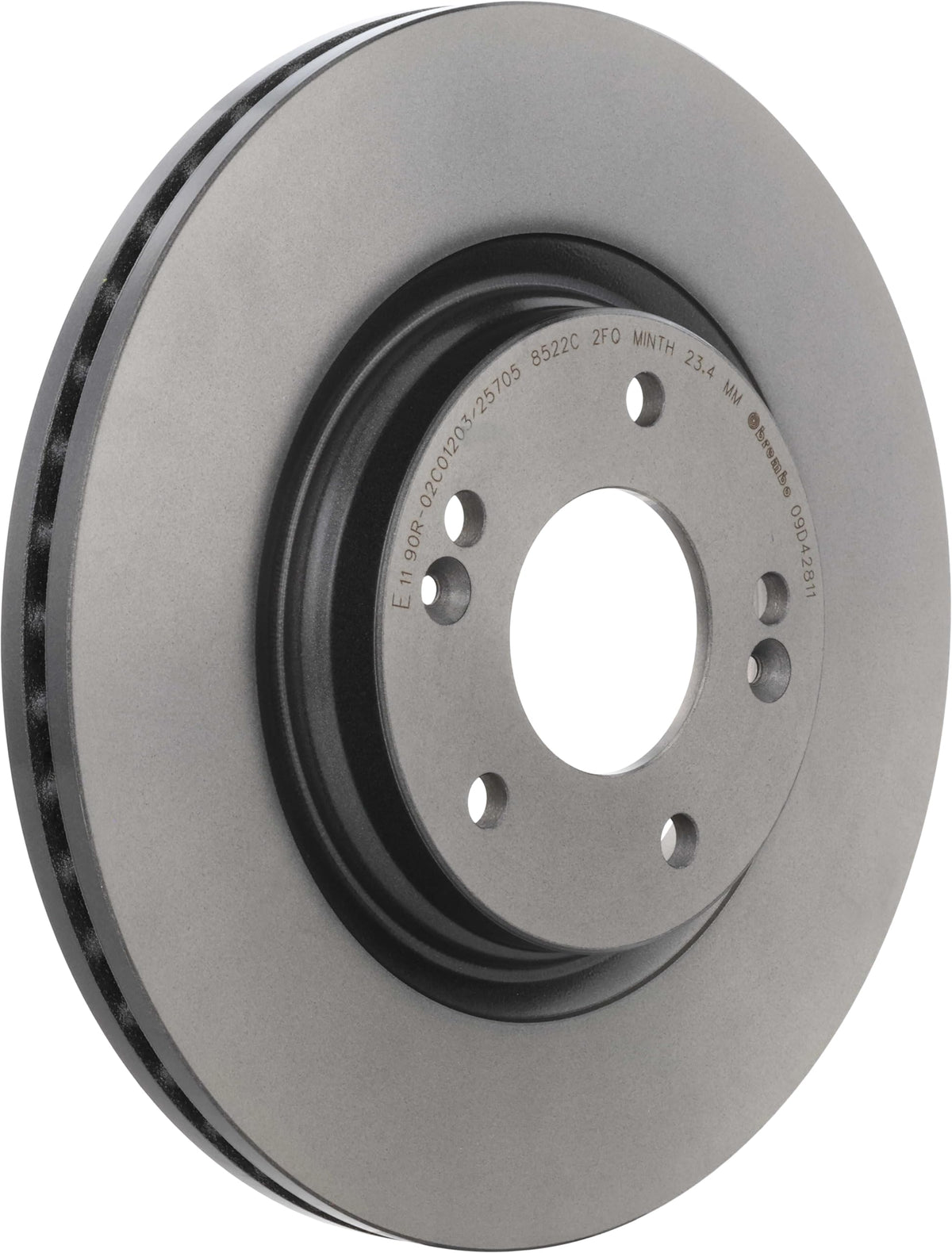 BREMBO 09D42811C02 Brembo 09.D428.11 UV Coated vented Brake Rotor HYUNDAI/HYUNDAI (BEIJING)/KIA/KIA (DYK) OE# 51712C1000