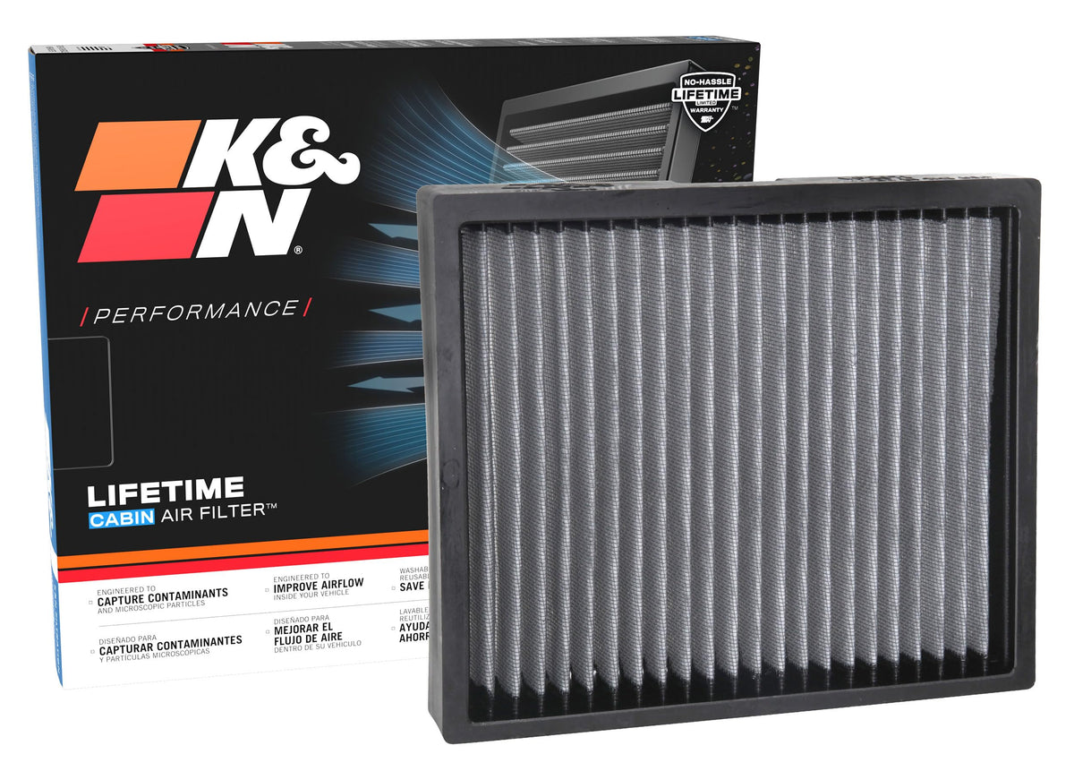 K&N FILTER VF2071 K&N LIFETIME Cabin Air Filter: Washable, Clean Air for your Cabin, VF2071