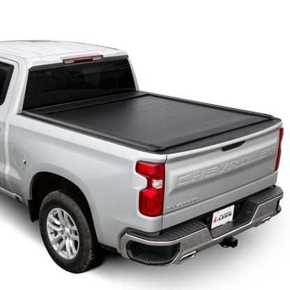 PACE EDWARDS KRCA34A65 Pace Edwards UltraGroove Retractable Tonneau Cover for 2020-2026 Chevy/GMC Silverado/Sierra 2500/3500, 6' 8" Truck Bed