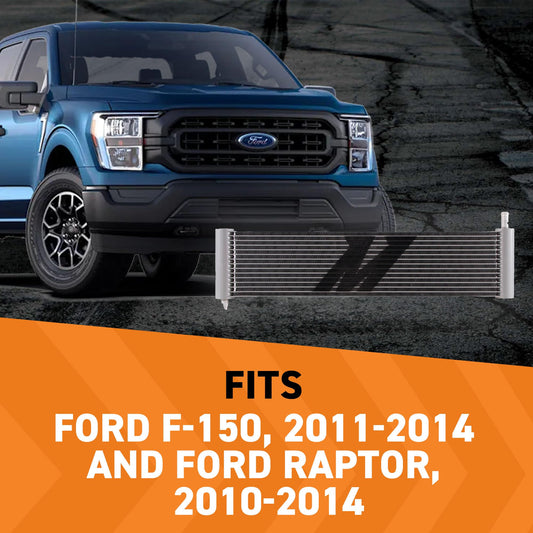 MISHIMOTO MMTC-F150-11SL Mishimoto MMTC-F150-11SL Transmission Cooler, F-150 2011-14, Raptor 2010-14