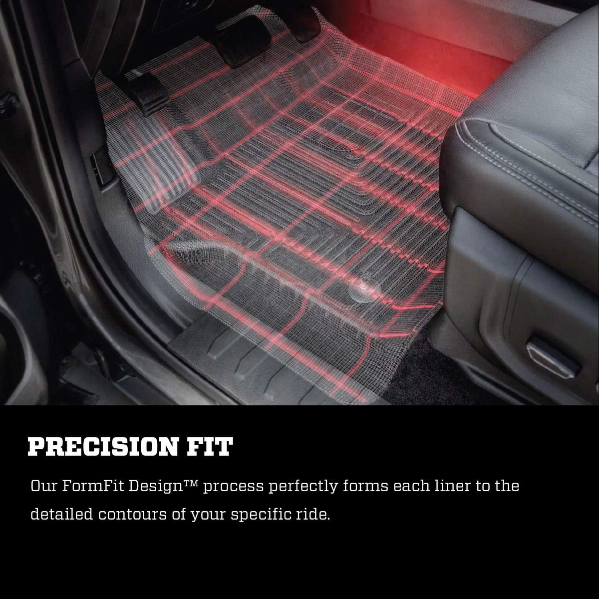 Husky Liners 53498 Husky Liners Xc Front/2nd 15 19 F 150 Crew