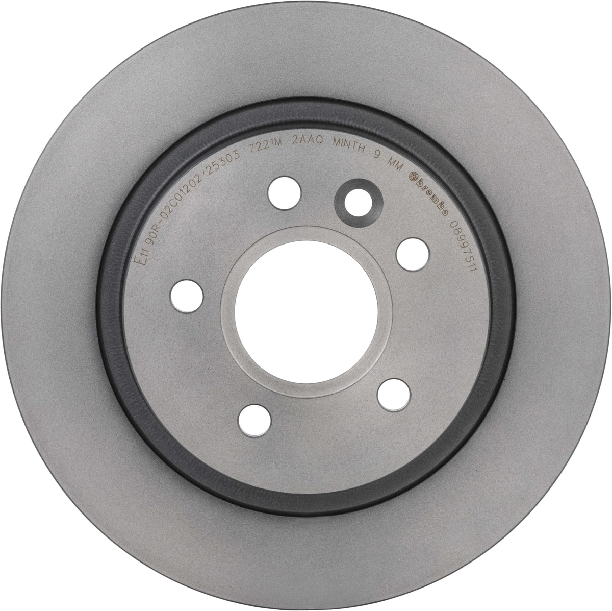 BREMBO 08997511C02 Brembo 08.9975.11 UV Coated solid Rear Brake Rotor FORD/VOLVO/VOLVO (CHANGAN) OE# 30769113