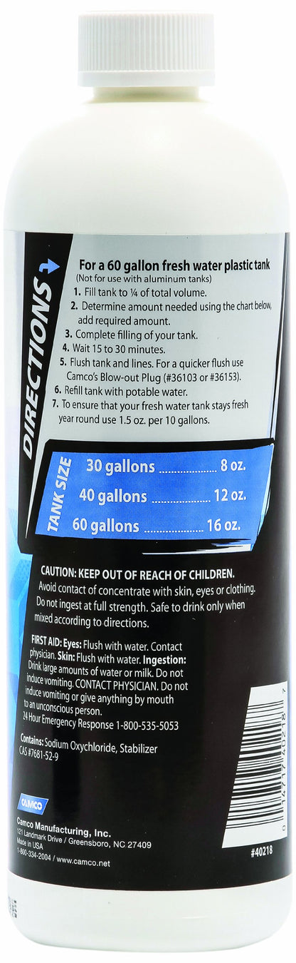 CAMCO 40218 Camco 40218 TastePURE Dewinterizer,16 oz.