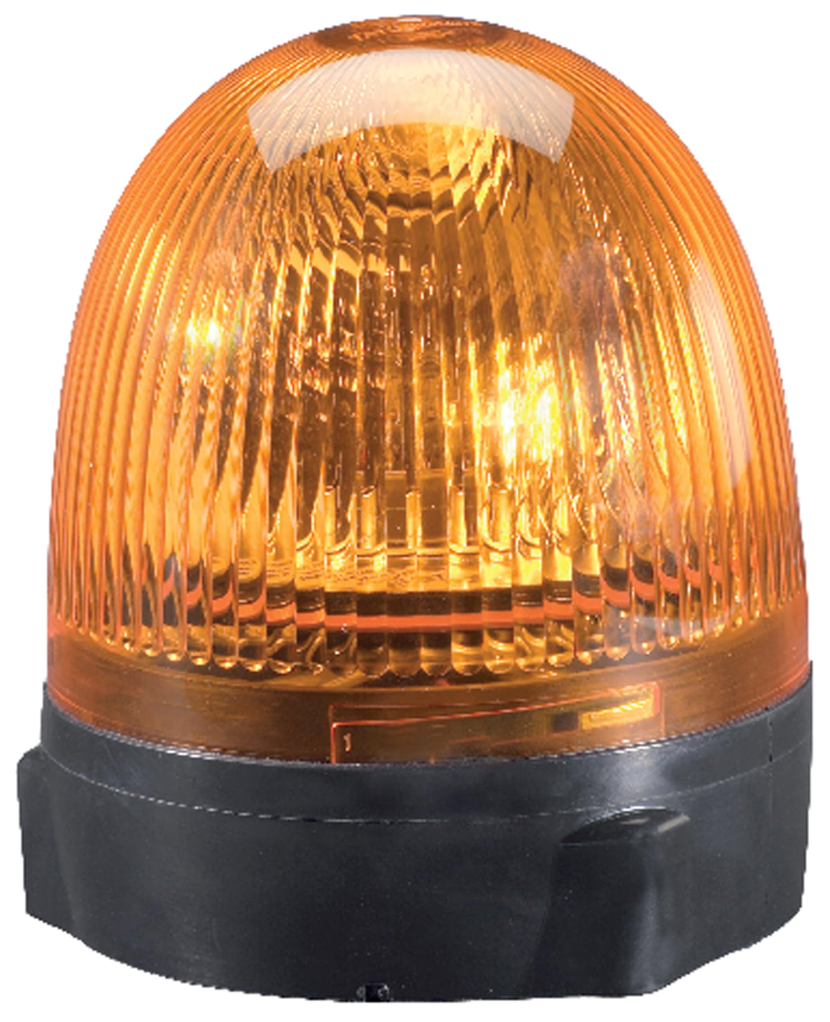 HELLA 009506201 HELLA 009506201 KL Rotacompact Fixed Mount Beacon Warning Light, Rotating Patterns, 12V, Amber
