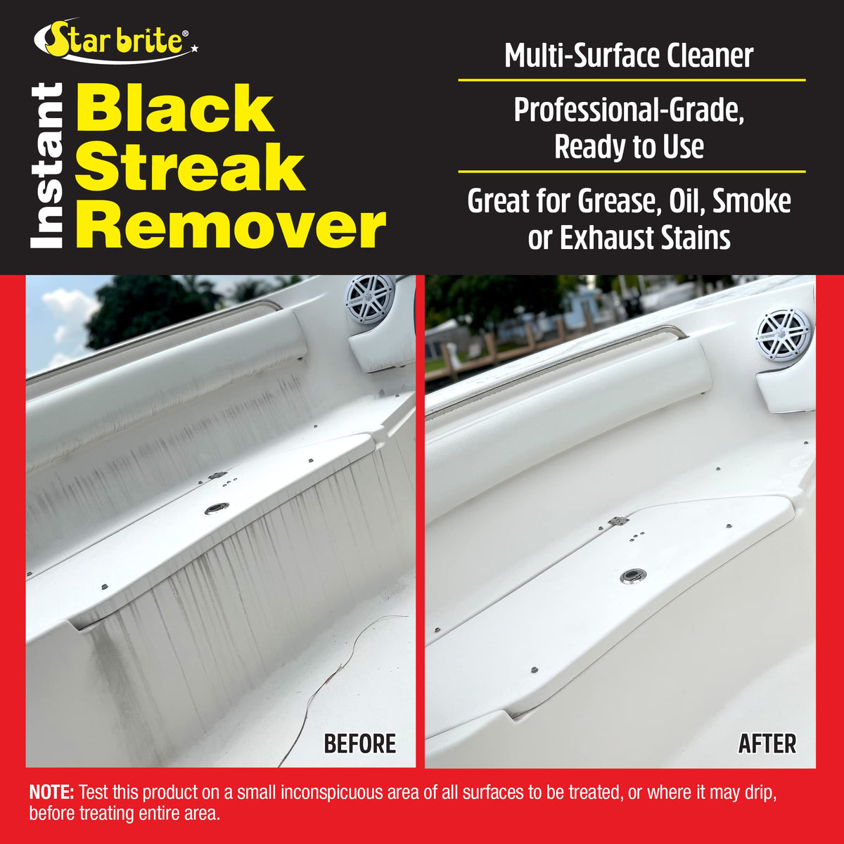 STAR BRITE 071622P STAR BRITE Instant Black Streak Remover (22-Ounce)