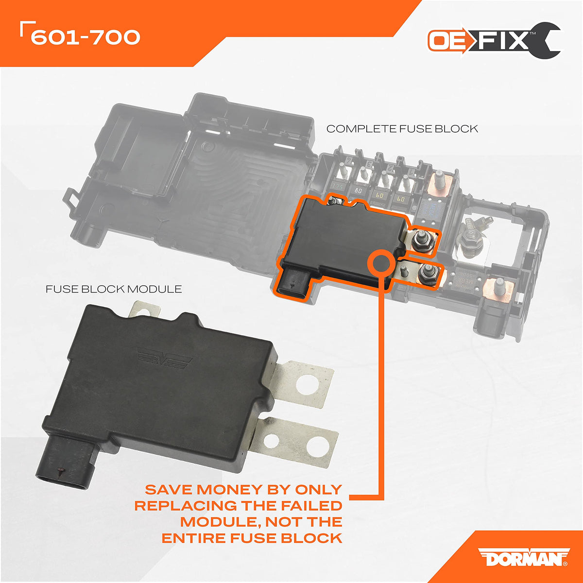 Dorman 601-700 Fuse Block Module