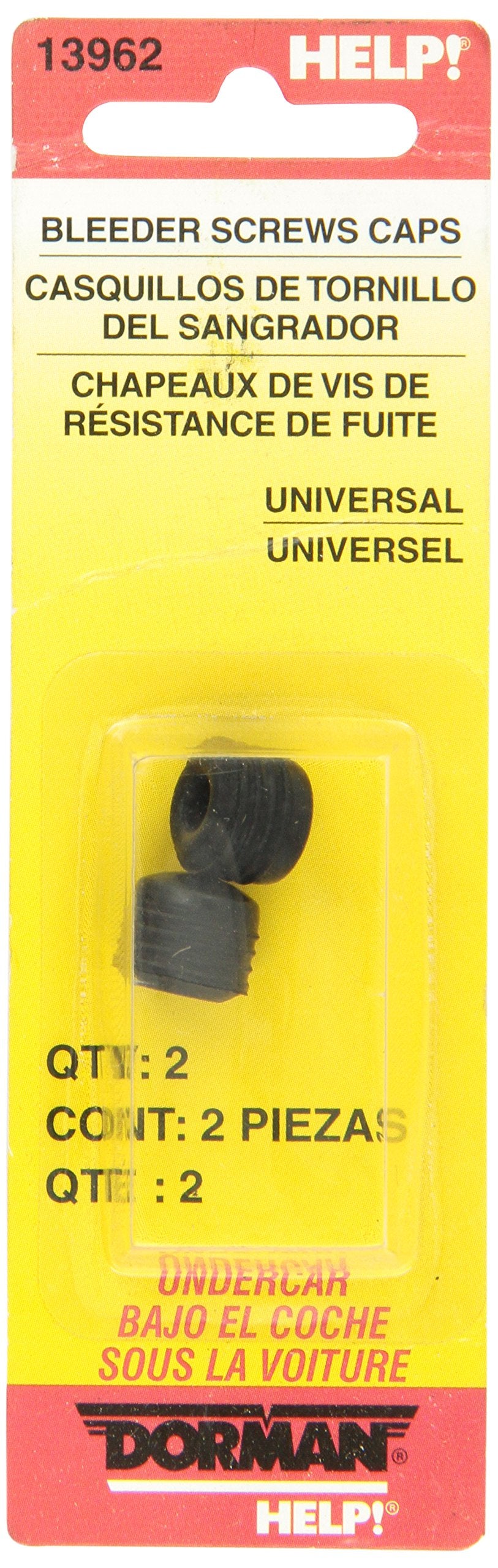 DORMAN 13962 Dorman Help! 13962 Brake Bleeder Caps