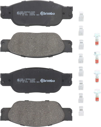 BREMBO P36012 Brembo P36012 Low-Met Front Disc Brake Pad Set FORD USA/JAGUAR/LINCOLN OE# XR858178