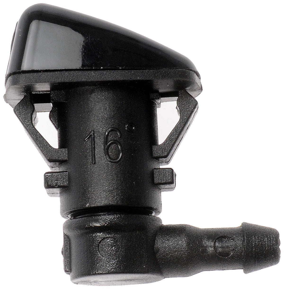 DORMAN 58112CD Dorman 58112CD Windshield Washer Nozzle Compatible with Select Jeep/Mitsubishi Models, 2 Pack