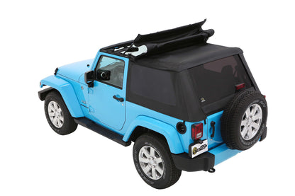 BESTOP 56852-35 Bestop Trektop Black Diamond 5685235 for Jeep Wrangler JK 2-Door 2007-2018