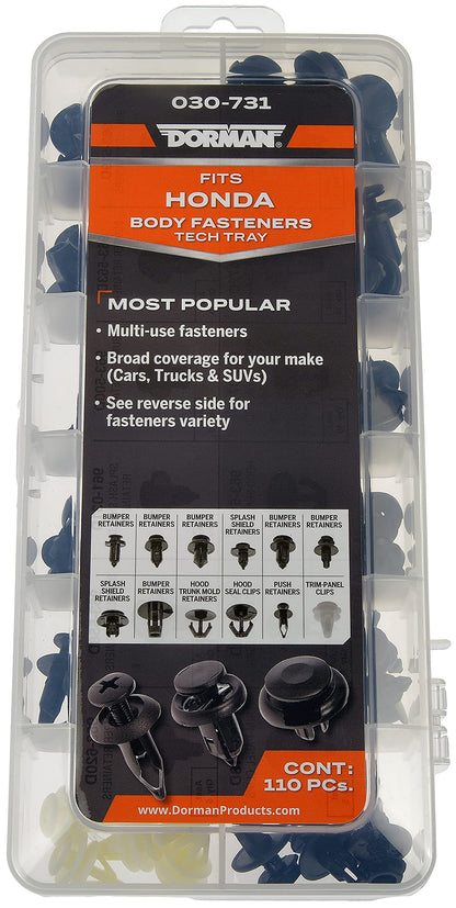 Dorman 030-731 Fastener Tech Tray, 110 Piece Universal Fit