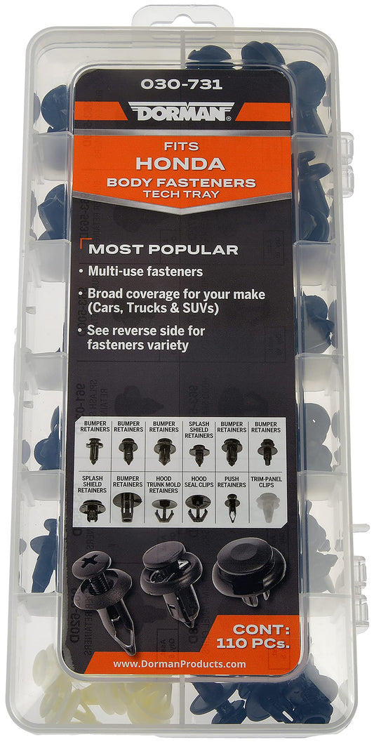 Dorman 030-731 Fastener Tech Tray, 110 Piece Universal Fit