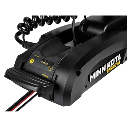 MINN KOTA 1358385 Minn Kota Terrova Bow-Mount Electric Trolling Motor with GPS, Spot-Lock, MEGA Down Imaging – 80 Lb. Thrust, 45 In. Shaft, Freshwater