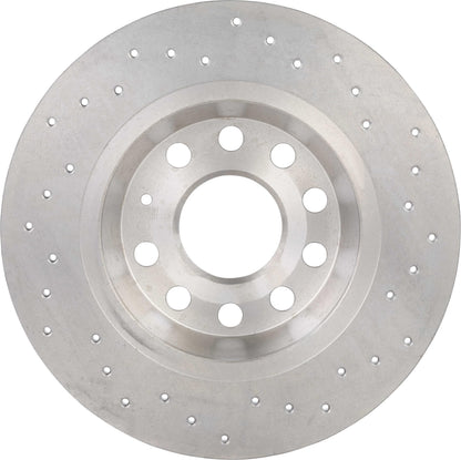 BREMBO 08A2021XC02 Brembo 08.A202.1X Xtra UV Coated solid drilled Rear Brake Rotor AUDI/AUDI (FAW)/SEAT/SKODA/SKODA (SVW)/VW/VW (FAW)/VW (SVW) OE# 1K0615601AD