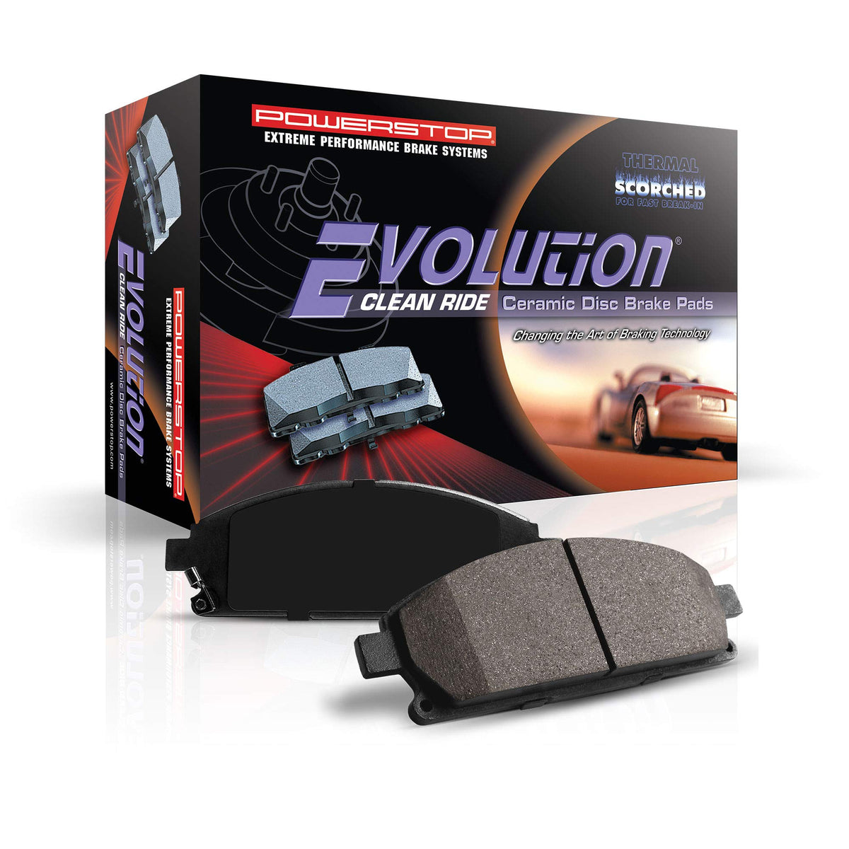 Powerstop 16-2390 Z16 Replacement Ceramic Brake Pads Front