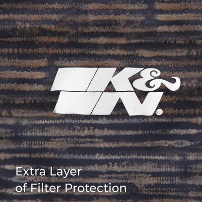 K&N FILTER RX-4990DK K&N RX-4990DK Black Drycharger Filter Wrap - For Your K&N 57S-9500 Filter