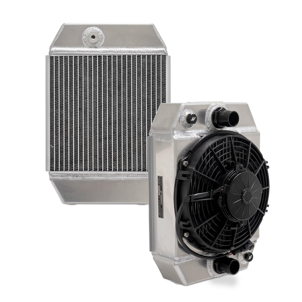 MISHIMOTO MMRAD-UNI-DRGN Mishimoto MMRAD-UNI-DRGN Drag Race Performance Aluminum Radiator, Universal 9", Natural