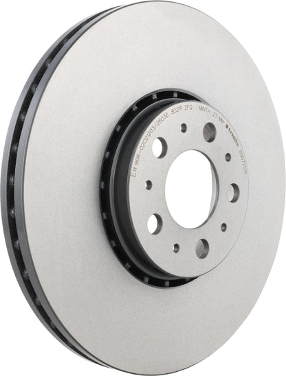 BREMBO 09D72511C02 Brembo 09.D725.11 UV Coated vented Front Brake Rotor VOLVO OE# 31400893
