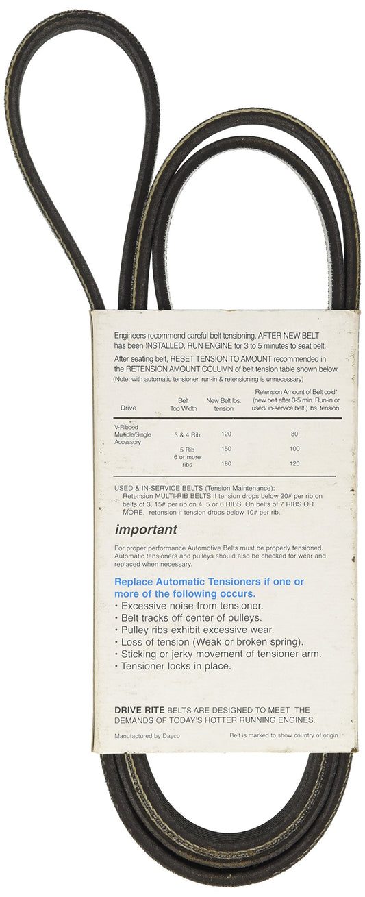 Dayco 5060660DR Serpentine Belt