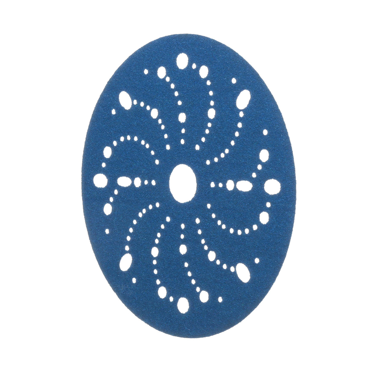3M 36172 3M Hookit Blue Abrasive Disc, 321U, 36172, 6 in, 80+ Grade, Multi-Hole