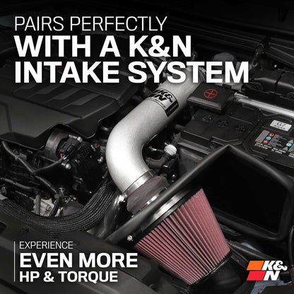 K&N FILTER 77-1019KC K&N Cold Air Intake System: High-Flow Air Filter, Increase Performance & Acceleration: Compatible with 2020-2022 Hyundai: Veloster N, 77-1019KC