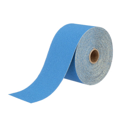 3M 36217 3M Stikit Blue Abrasive Sheet Roll, 36217, 80+ Grade, 2-3/4 in x 20 yd