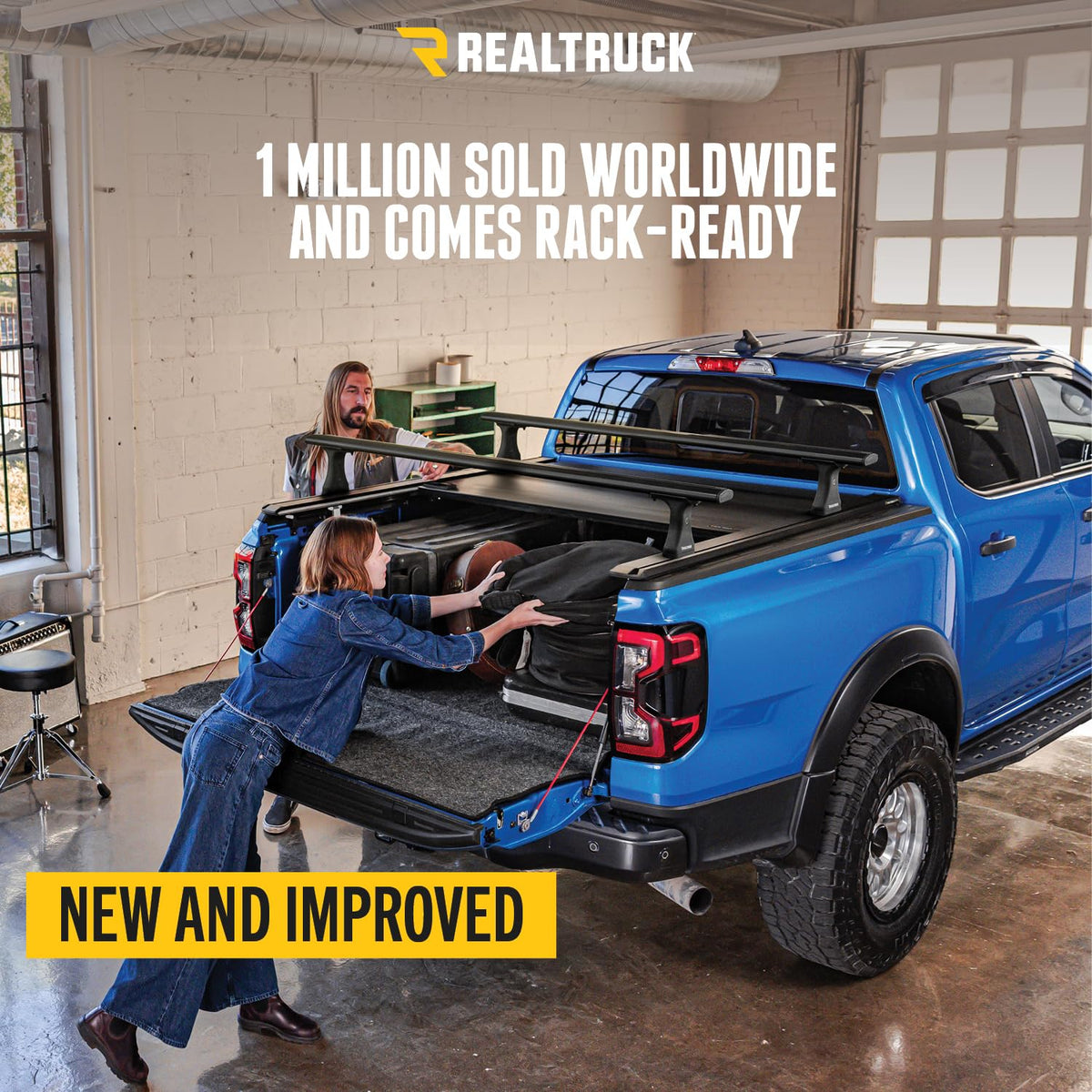 RealTruck T-80231 RealTruck Retrax RetraxPRO XR Retractable Truck Bed Tonneau Cover – T-80231 – Fits 2009 - 2018 Dodge Ram 1500 5' 7" Bed (67.4")