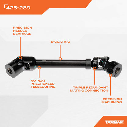 DORMAN 425-289 Dorman 425-289 Steering Shaft Compatible with Select Jeep Models