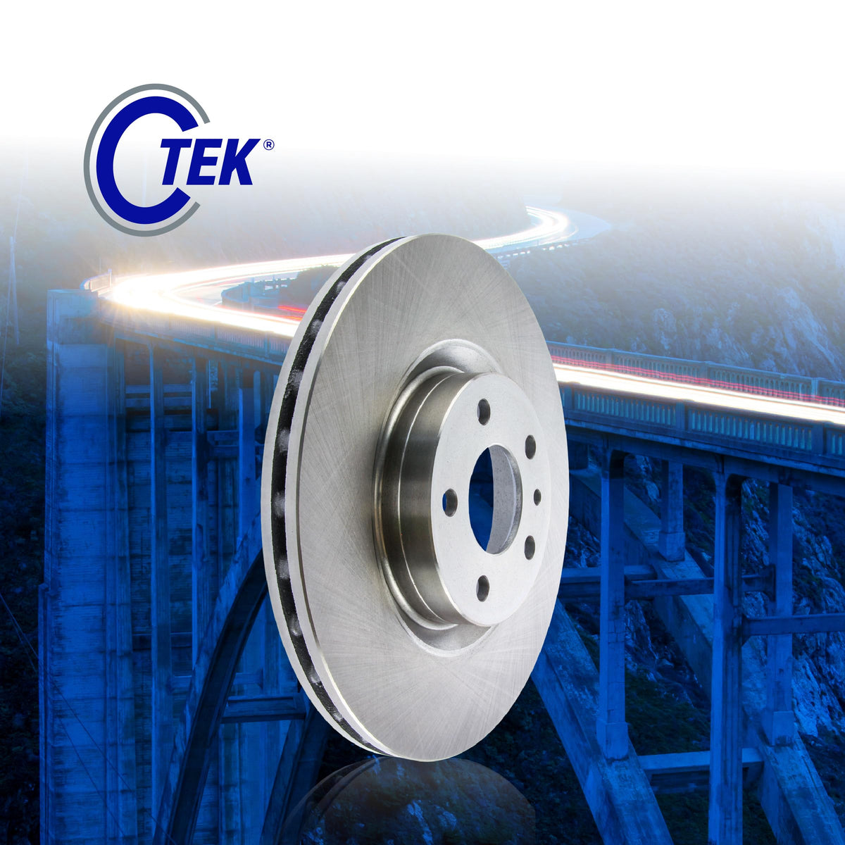 CENTRIC PARTS 121.62057 Centric 121.62057 C-Tek Automotive Replacement Front Brake Rotor Fits Select Buick, Chevrolet, Oldsmobile, Pontiac