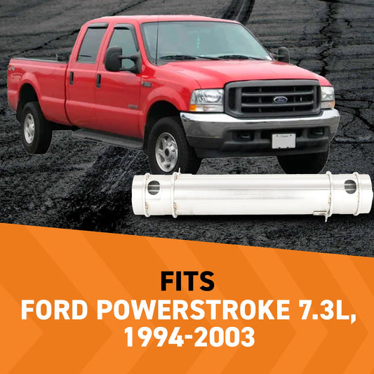 MISHIMOTO MMOC-F2D-94 Mishimoto MMOC-F2D-94 Oil Cooler, Ford Powerstroke 7.3L 1994-2003, Natural