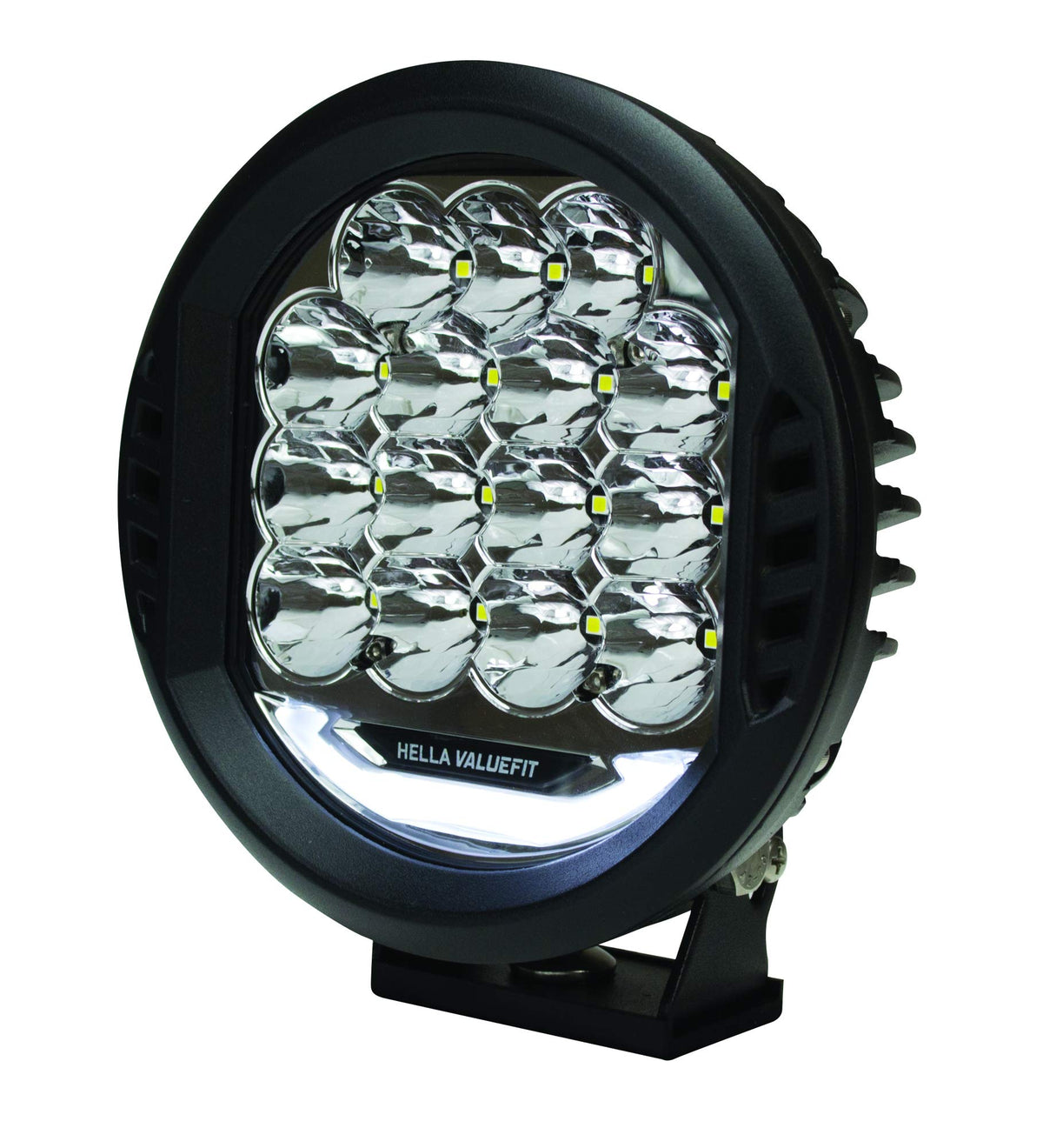 HELLA 358117161 Hella ValueFit 500 LED Series - LED Driving Lamp – Universal Off-Road Light for Pickup Trucks, ATV, SUV, 4x4, Jeep, Tractors / 358117161