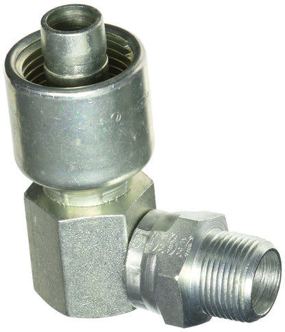 Gates G25106-1212 MegaCrimp Couplings, Male Pipe Swivel, 90
