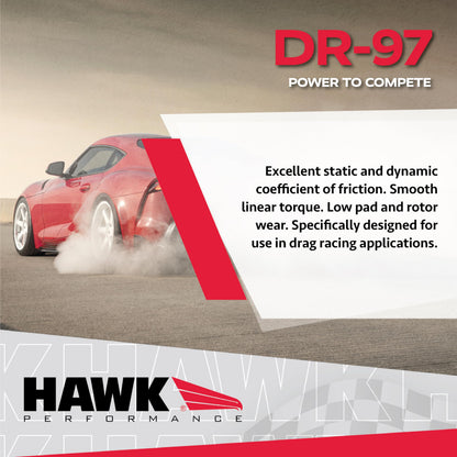Hawk HB583J.480 Performance DR-97 Motorsport Brake Pads