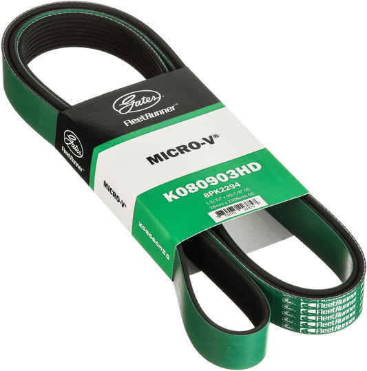 Gates K080903HD Fleet Runner Heavy Duty Micro V Serpentine