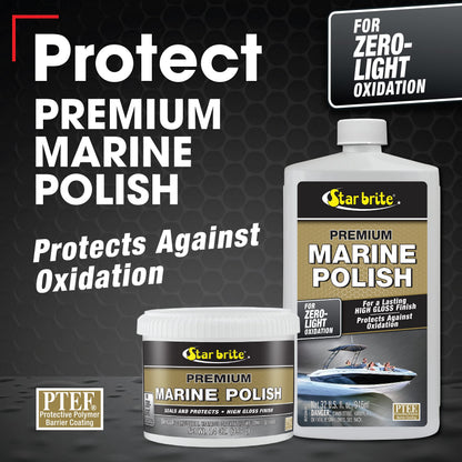STAR BRITE 085716PW STAR BRITE Premium Marine Polish, Maximum UV Protection & High Gloss Finish