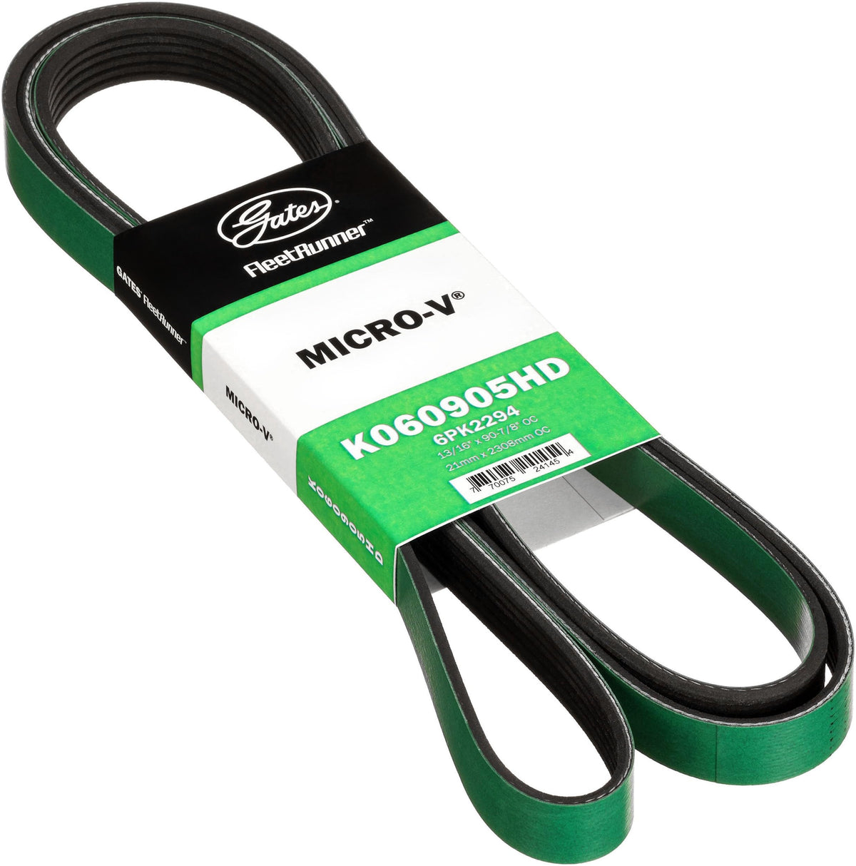 Gates K060905HD FleetRunner Micro-V Serpentine Drive Belt