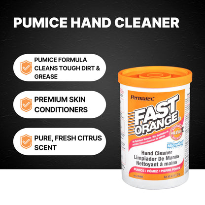 PERMATEX 35406 Permatex 35406 Fast Orange Pumice Cream Hand Cleaner, 4.5 lbs