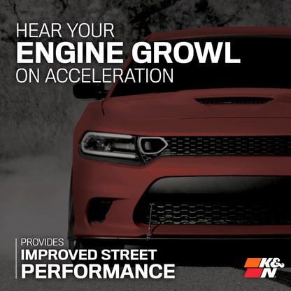 K&N FILTER 57-3010-1 K&N Cold Air Intake System: High-Flow Air Filter, Increase Performance & Acceleration: Compatible with 1993-1997 Chevrolet/Pontiac: Camaro, Firebird, 57-3010-1