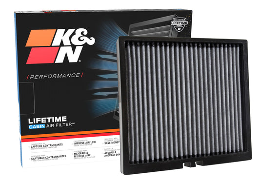 K&N FILTER VF2047 K&N LIFETIME Cabin Air Filter: Washable, Clean Air for your Cabin, VF2047
