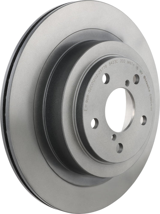 BREMBO 09B04111C02 Brembo 09.B041.11 UV Coated vented Rear Brake Rotor SUBARU OE# 26700AE080