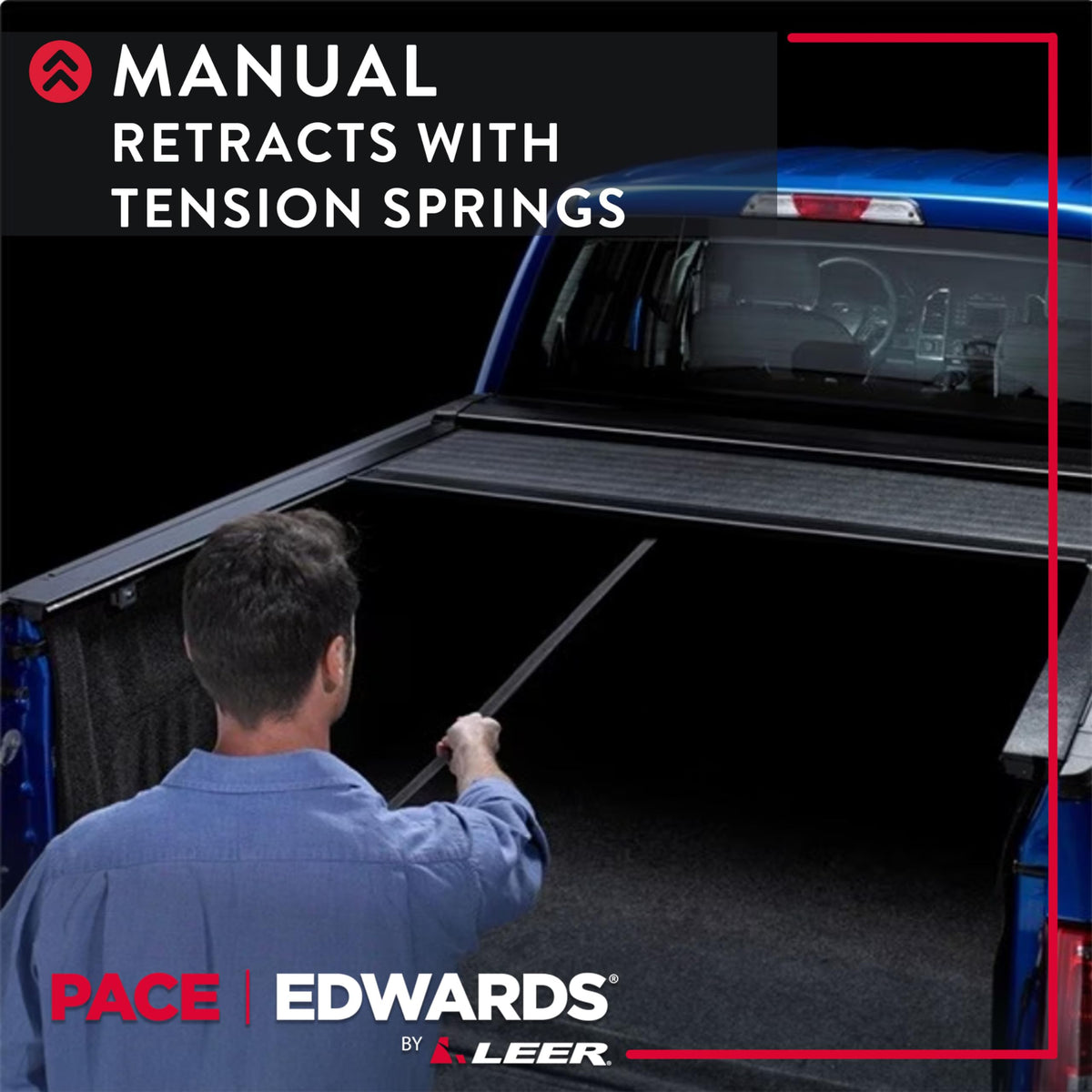 PACE EDWARDS KMDA25A56 Pace Edwards UltraGroove Metal Retractable Tonneau Cover for 2019-2026 Dodge Ram 1500, 6' 4" Bed - Excluding Trucks Equipped with 60/40 Tailgate