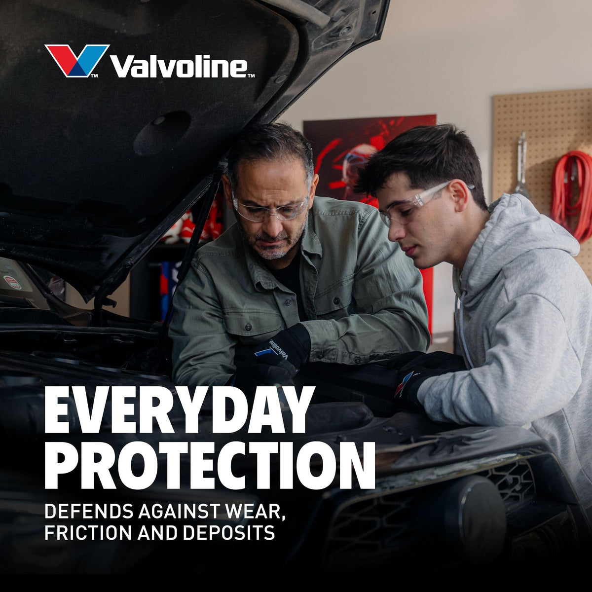 VALVOLINE 797578 Valvoline Daily Protection SAE 10W-30 Conventional Motor Oil 1 QT, Case of 6