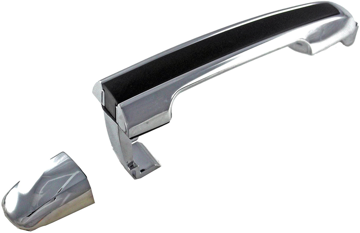 DORMAN 82273 Dorman 82273 Exterior Door Handle Compatible with Select Hyundai Models, Chrome Lever with Black Insert