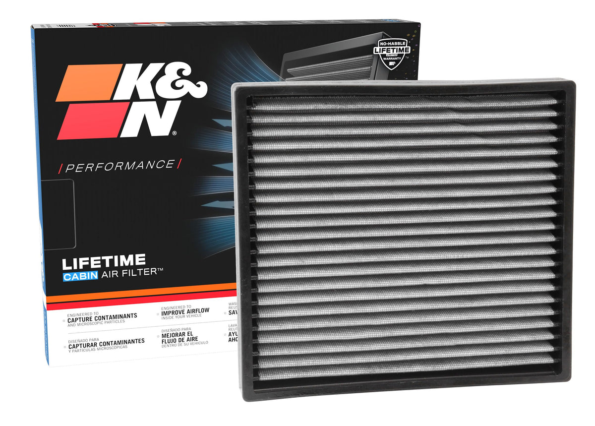 K&N FILTER VF2016 K&N LIFETIME Cabin Air Filter: Washable, Clean Air for your Cabin, VF2016