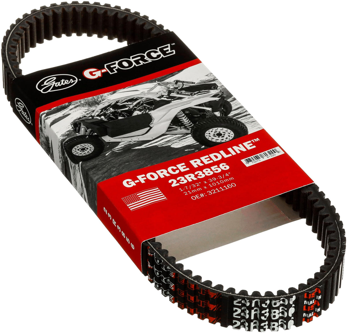 Gates 23R3856 G-Force RedLine Continuously Variable